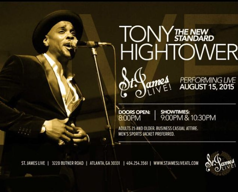 Tony Hightower at St. James Live